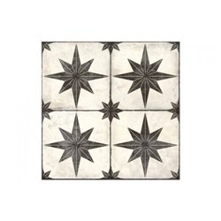 Hidraulicos Star Black 45x45cm