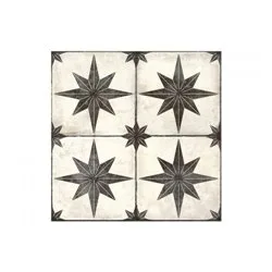 Hidraulicos Star Black 45x45cm
