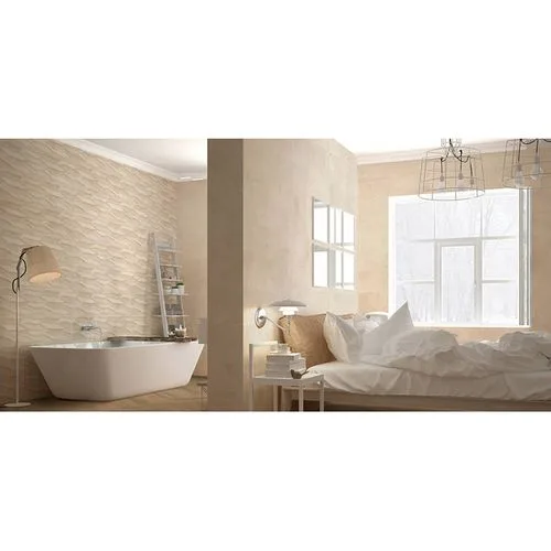 City Hojas Beige 25x75cm