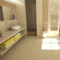 Habitat Beige 19x56cm