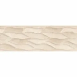 City Hojas Beige 25x75cm